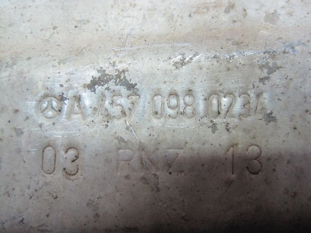 4570980234 MERCEDES Защита глушителя, № XF241273, фото 7