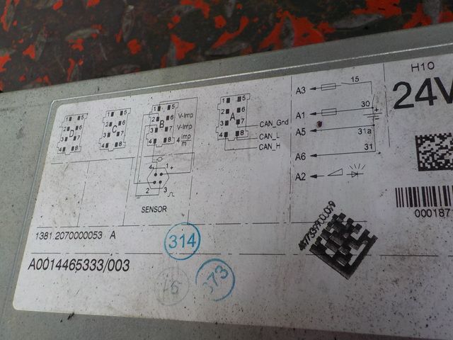 0004468033 MERCEDES Тахограф, № XF198123, фото 4