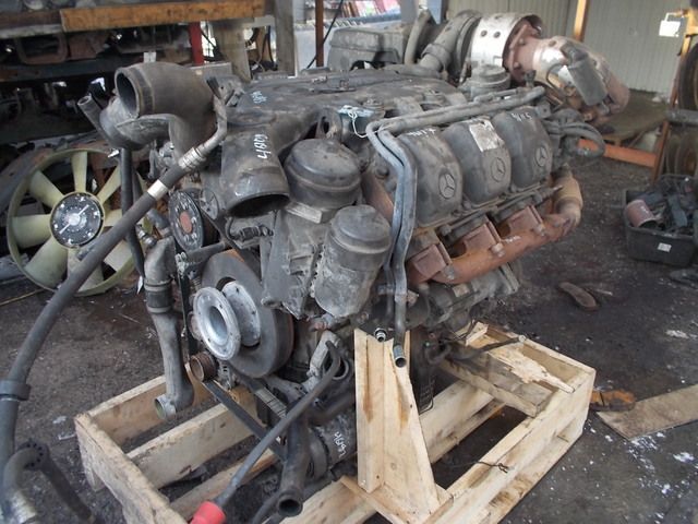 0020106500 MERCEDES Двигатель, OM501, 410 hp, Euro3, № XF46108, фото 4